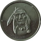 1 Gram Silver Indian Head Round