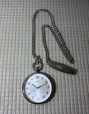 Seiko Vintage Pocket Watch Model Silver Timepiece Rare Stainless Steel Classic
