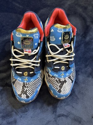Adidas Originals Agent Gil Restomod Sneaker  in Pantone/Navy Men's Size-10.5