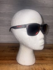 Rudy Project Sunglasses Spin Hawk SP31-38 Gray Clear with Red Gradient Lenses