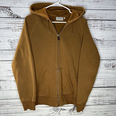 Carhartt WIP Work In Progress Hooded Chase Jacket Full-Zip Hoodie Men s Small