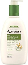 Aveeno Daily Moisturising Body Lotion 500 Ml for Sensitive Skin, Enriched with N