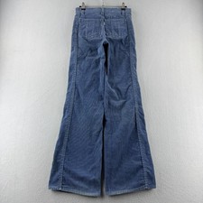 Vintage Levis Pants Fits 26x31 Blue Corduroy Flare Bell Bottom 70s 1978 Talon