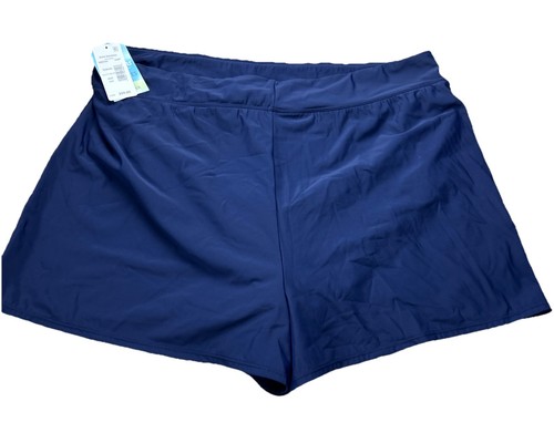 Swim Solutions Swimsuit Shorts 20W Navy Tummy Control