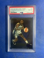 2000 Skybox Dominion WNBA Foil Chamique Holdsclaw #41 PSA 8