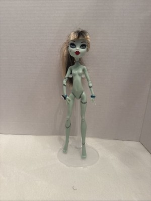 Vintage 2008 G1 Mattel Monster High Frankie Stein Doll Nude ! See Pics & Store