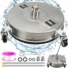 Power Pressure Washer Nozzle Patio Surface Cleaner Attachment Up to 4000PSI