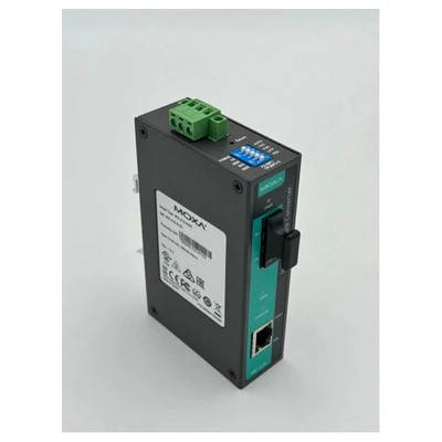 Moxa IMC-21A-S-SC Industrial Ethernet-to-Fiber Media Converter 10/100BaseT(