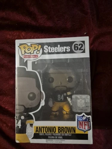 Funko Pop! NFL Football Antonio Brown Steelers #62 Vinyl Figure