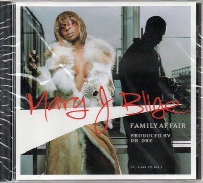 NEW- Mary J. Blige   Family Affair | CD, 2001 Maxi Single, Remixes