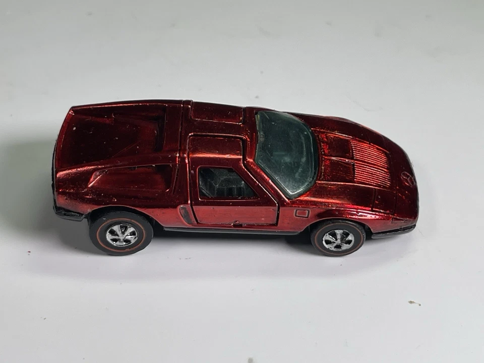 Hot Wheels Redline restaurado/personalizado - 1972 - Mercedes Benz C111 - rojo Foto 4 de 4