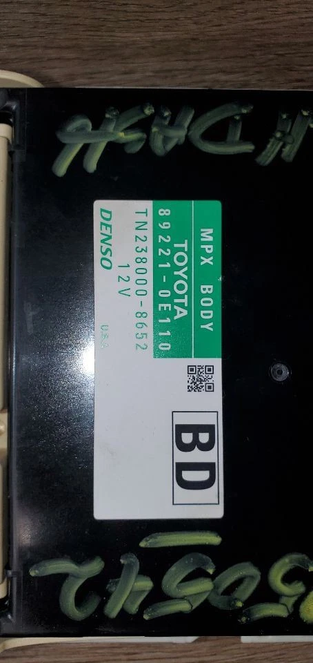 Chassis ECM Multiplex Network Body Control US Market Fits 13 LEXUS RX350 1152398 Foto 2 de 4