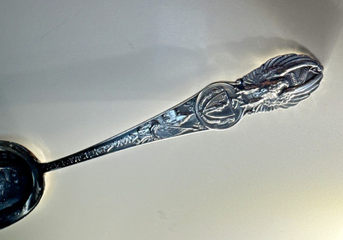 Vintage Sterling Manchester 5.75" SALEM The House of Seven Gables Souvenir Spoon