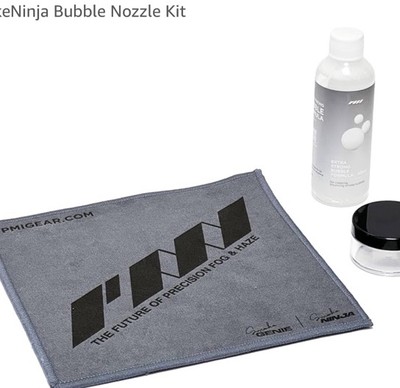 pmi SmokeNinja Bubble Nozzle Kit. nagelneu 100ml smoke genie