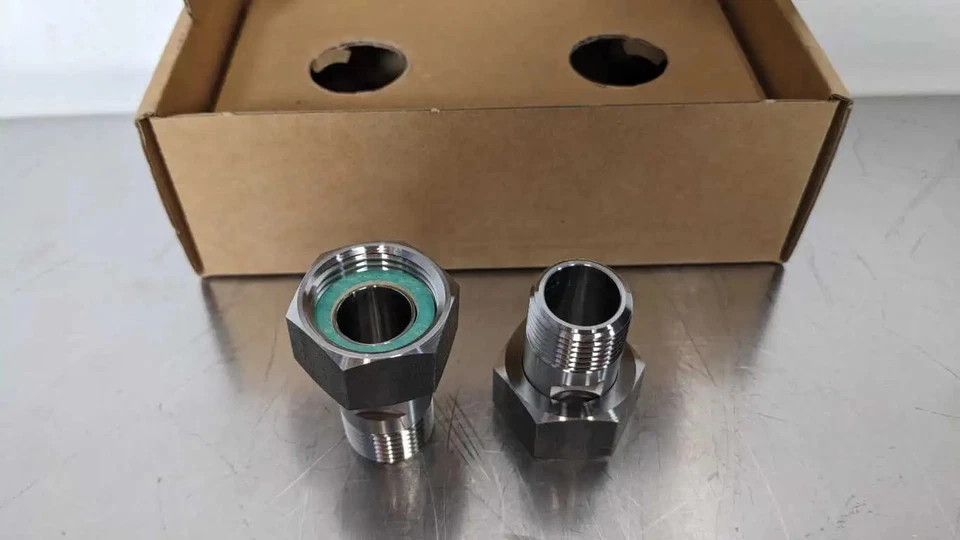 IFM Efector E40191 Mounting Adapter for Flow Sensor ADAPTER G3/4-NPT1/2/V4A - Image 4 of 4