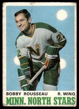 1970-71 O-Pee-Chee VTG OPC Hockey Bobby Rousseau Minnesota North Stars #170