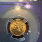 1905 $2.50 Liberty Head Gold Quarter Eagle - NGC MS 66