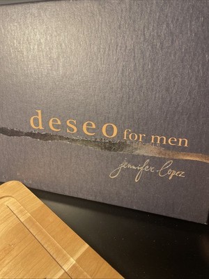 Deseo for Men by JLO 3 Pc Gift S 3.4 oz EDT After Shave Balm  & Deodorant 2.4 Oz