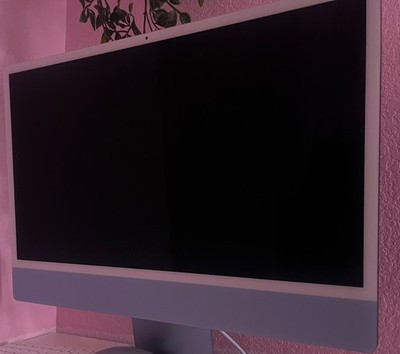 Apple iMac 24'' (512GB SSD, Apple M1, 3.20GHz, 8GB, 8-Core GPU) Blue - MGPL3LL/A