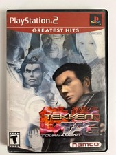 Tekken Tag Tournament PS2 Greatest Hits Game with Case Tested Working