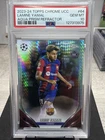 2023-24 Topps Chrome Lamine Yamal Rc Aqua Prism Refractor Psa 10 🔥🔥🔥 Spain