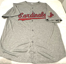 MLB 1956 THROWBACK JERSEY SGA Cardinals XL St. Louis Gray ADULT 2016 Promo