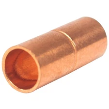 Appli Parts AP-A014 1/4 in Wrot Copper Coupling fitting CxC Sweat connections fo