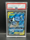 Pokemon PSA 10 GEM Blastoise & Piplup GX 214/236 Cosmic Eclipse FA Holo S#6793