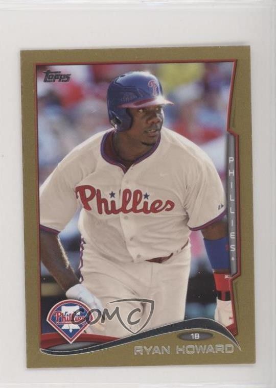 2014 Topps Mini Gold 58/63 Ryan Howard #105 sh7
