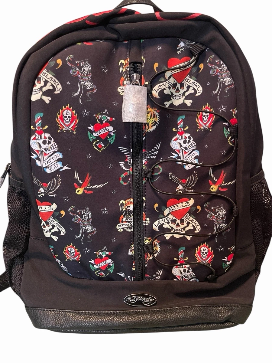 Ed Hardy Backpack Black Bags for Men for sale | eBay display picture 1