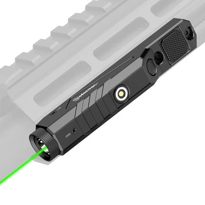 DEFENTAC 1600 Lumens Green Laser Light Combo with Momentary and Strobe for Rifle, Weap...