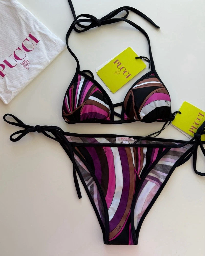 EMILIO PUCCI ♥美品 ♥ビキニ SIZE40 定価50,000円程 Pucci Women's Bikini for sale | eBay