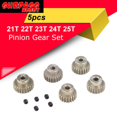 SURPASS HOBBY 48DP 21T 22T 23T 24T 25T Ritzel für 1/10 RC 3.175MM Motor RC Auto