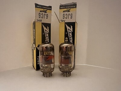 6JC6A Tube Raytheon (Pair) NOS