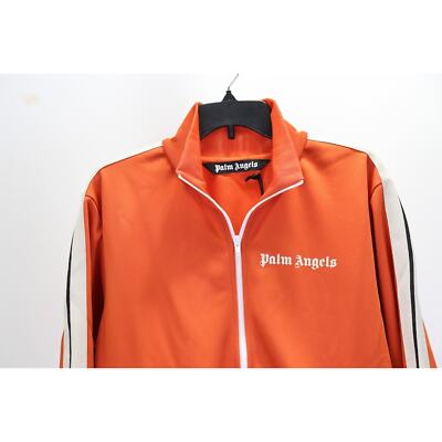 Palm Angels Classic Track Jacket in Brick Red BNWT Medium | eBay