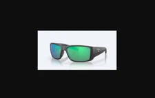 Costa Blackfin PRO SERIES Matte Black Green Mirror Glass 580g Sunglasses