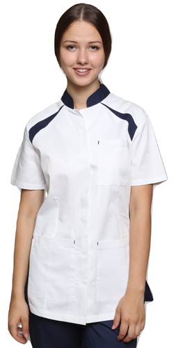 Hummingbird Healthcare Tunic Nurse SPA Salon Therapist Massage Uniform Workwear - Picture 13 of 16