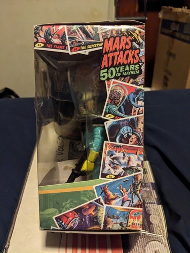 Mars Attacks Wacky Wobbler Bobble Head Funko 2012 Alien Martian Topps *DAÑADO* - Imagen 2 de 9