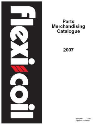NEW HOLLAND FLEXI-COIL PC MERCHANDISING CATALOG 2007 PARTS CATALOG