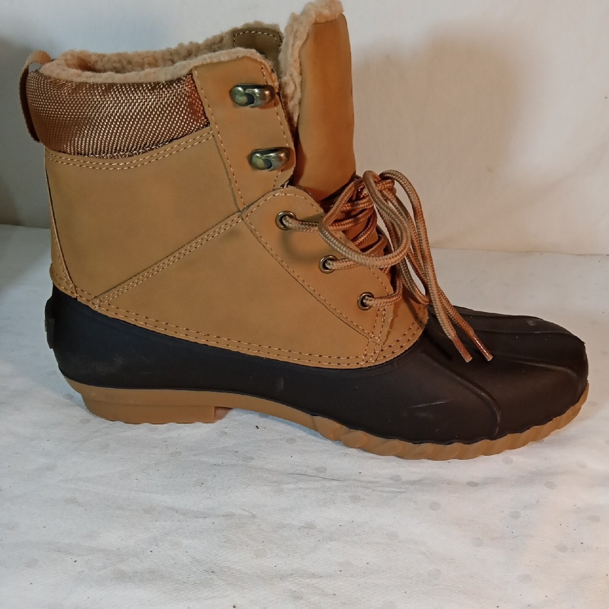 Aleader mens duck boot size 10 US Amazon.com | ALEADER Mens Winter Snow Boots Insulated Cold  main image 2