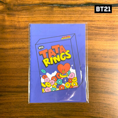 BTS BT21 Official Authentic Goods Mini Note Snack Ver 7SET