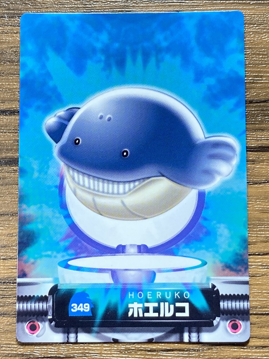 Wailmer Pokemon Advanced Generation Zukan Nintendo Card Japan