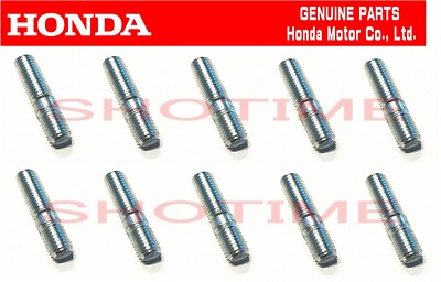 ホンダCR-X EF8 B16Aシリンダーヘッド HONDA GENUINE CRX EF8 SiR B16A Cylinder Head 8X25 Bolt Stud 10 pcs