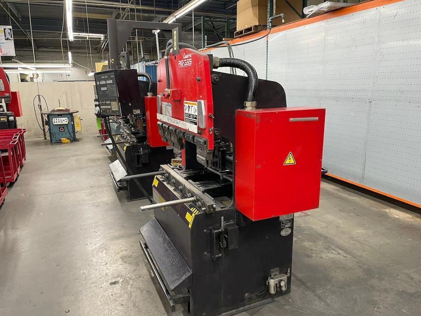 2000 38 Ton Amada RG35S CNC Press Brake eBay