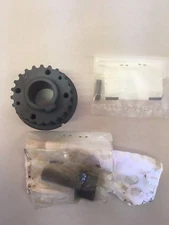 New OEM '90-'91 Mazda Miata Timing Belt Pulley, Key and Crank bolt (Short Nose)