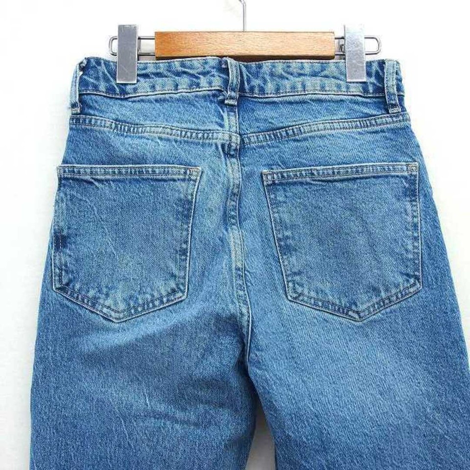 Zara Jeans Denim Pants Tapered Cotton 36 Light Blue HT26 Used eBay