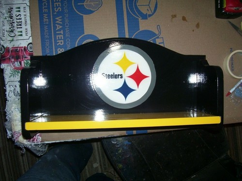 Bobble heads Pittsburgh Steelers display shelf for bobble heads 21 x 11 x 6 - Picture 6 of 10