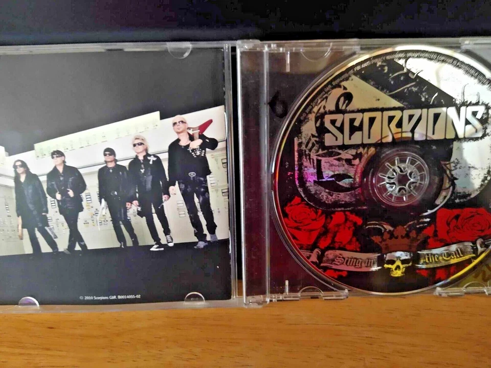 Scorpions Sting in the Tail CD Gently Used Hard Rock and Metal Foto 3 de 3