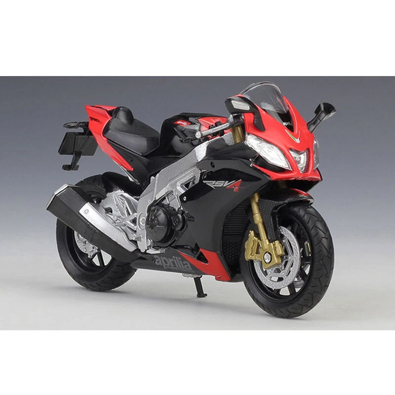 1/18 Aprilia RSV 4 Factory Motorrad Modell Spielzeug fur Kinder Junge Geschenke - Bild 4 von 4
