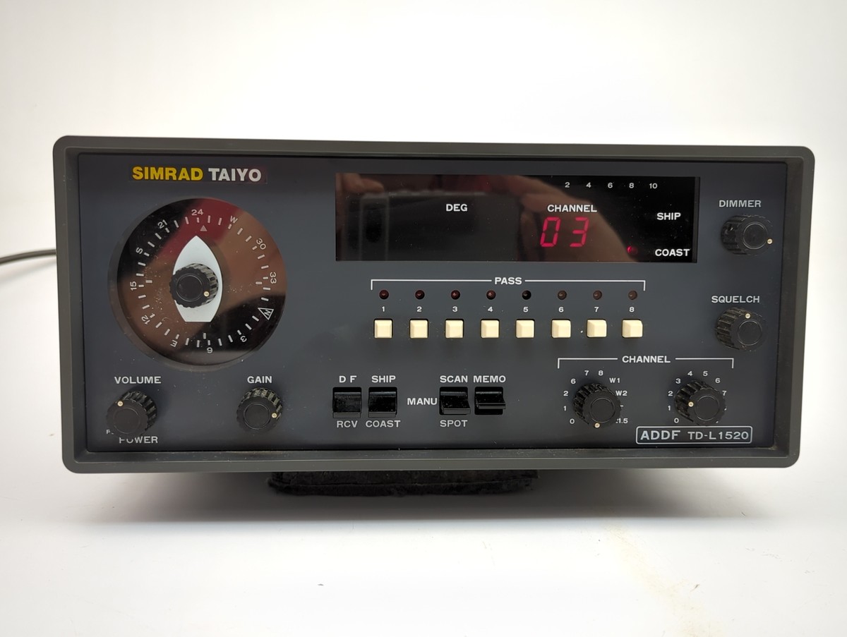 Simrad Taiyo ADDF TD-L1520 Vintage Marine Automatic VHF Digital